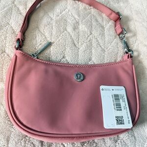 lululemon athletica Rose Pink Shoulder Bag 1L